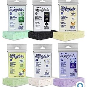 ideal for all skin types, for daily use on face and body in the shower or bath.